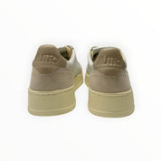 SNEAKERS DONNA “AUTRY” MEDALIST AULW LS58 PELLE BIANCO/TORTORA
