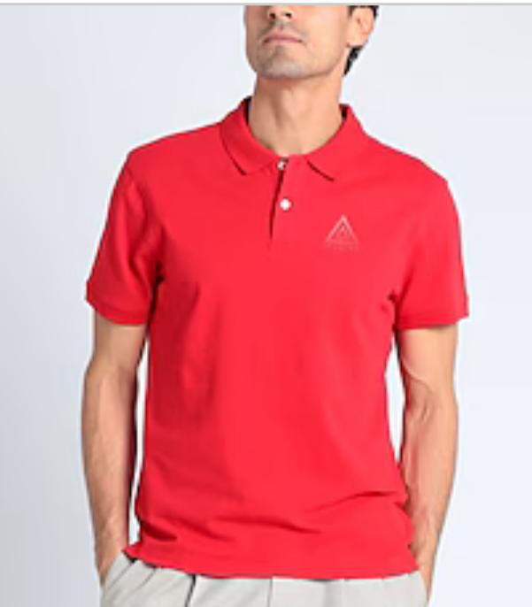 POLO UOMO “ICEBERG” TRIAGLE RED/ROSSO ICE3MPL01