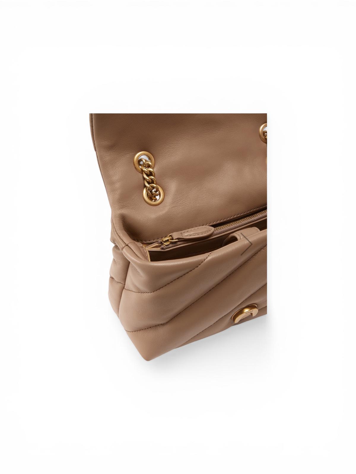 BORSA DONNA “PINKO ” LOVE PUFF MINI CL SHEEP NAPPA BISCOTTO