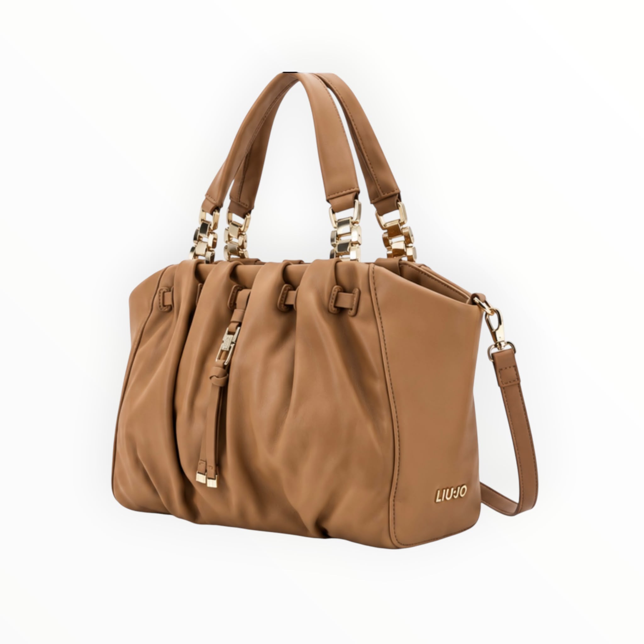 BORSA DONNA “LIU JO” AA3A88 E0005 ECS M TOTE BAG  CUOIO