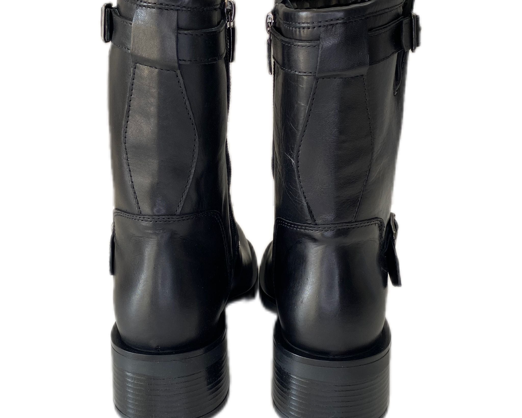 Tronchetti Vaquero Donna “GR8” Naomi 1 Collezione Autunno/Inverno 2024/2025 Vitello – Nero