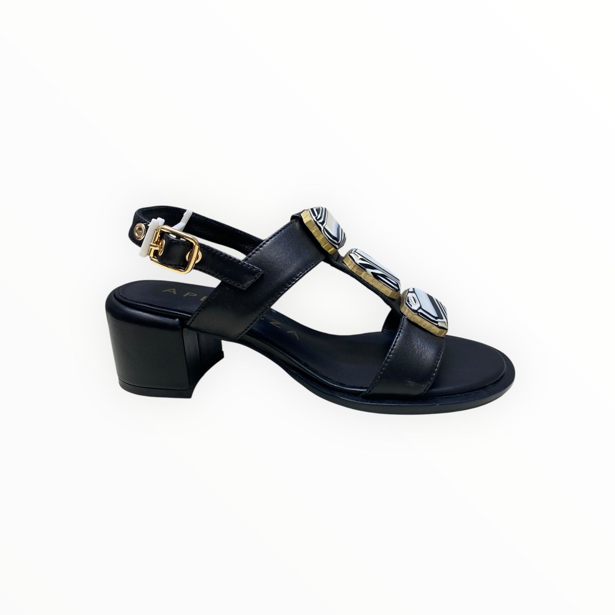 Sandali Donna “APEPAZZA” NAIROBI S5NEWSPICY03/SQU Nero