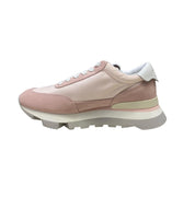 Sneakers Donna "RUCOLINE" AKIKO 2260 Nylon Suede Rosa