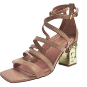 “LIU JO” SANDALI DONNA  VIOLET 01 VERNICE NUDE/BEIGE PRIMAVERA/ESTATE 2025