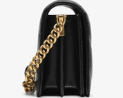 BORSA DONNA “PINKO ” CLICK LOVE MINI CHEVRON    NAPPA TRAPUNTATA  NERO