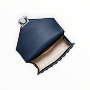 Borsa Donna “MICHAEL KORS” WHITNEY 35R4SWHL6U MD FLAP NAVY BLUE