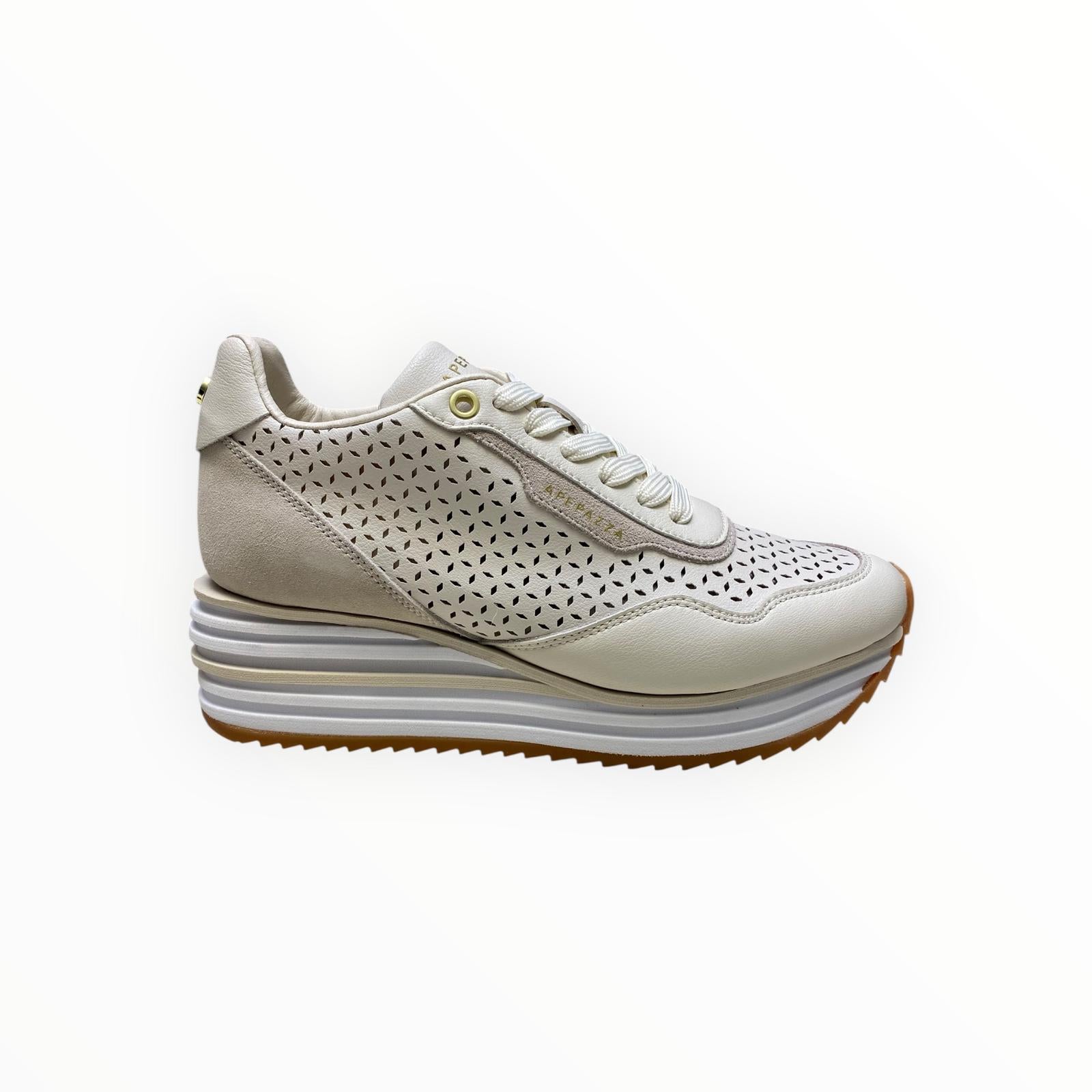 Sneakers Donna  “APEPAZZA ” LINDA S5LYD01  Crema