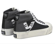 Sneakers Donna "VIRTUS PALESTRE" Rubby Mid Leather/Suede black/Grey-zebra