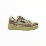 SNEAKERS DONNA “AUTRY” CLC ROLW MB03 PELLE BIANCO/PLATINO