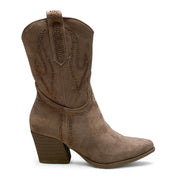 Stivaletti Texani Donna “PREGUNTA" 2426010 002 Tortora