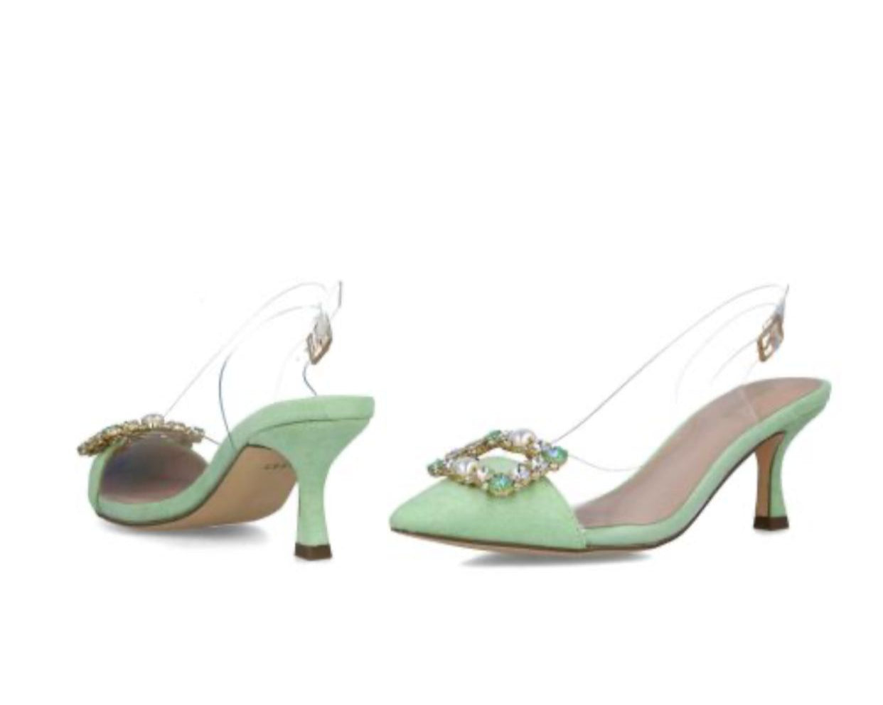 DECOLLETE’ APERTA DONNA “MENBUR” 23847 VERDE PRIMAVERA/ESTATE 2025