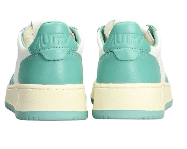 SNEAKERS DONNA “AUTRY” MEDALIST AULW WB20 PELLE BIANCO/TURCHESE