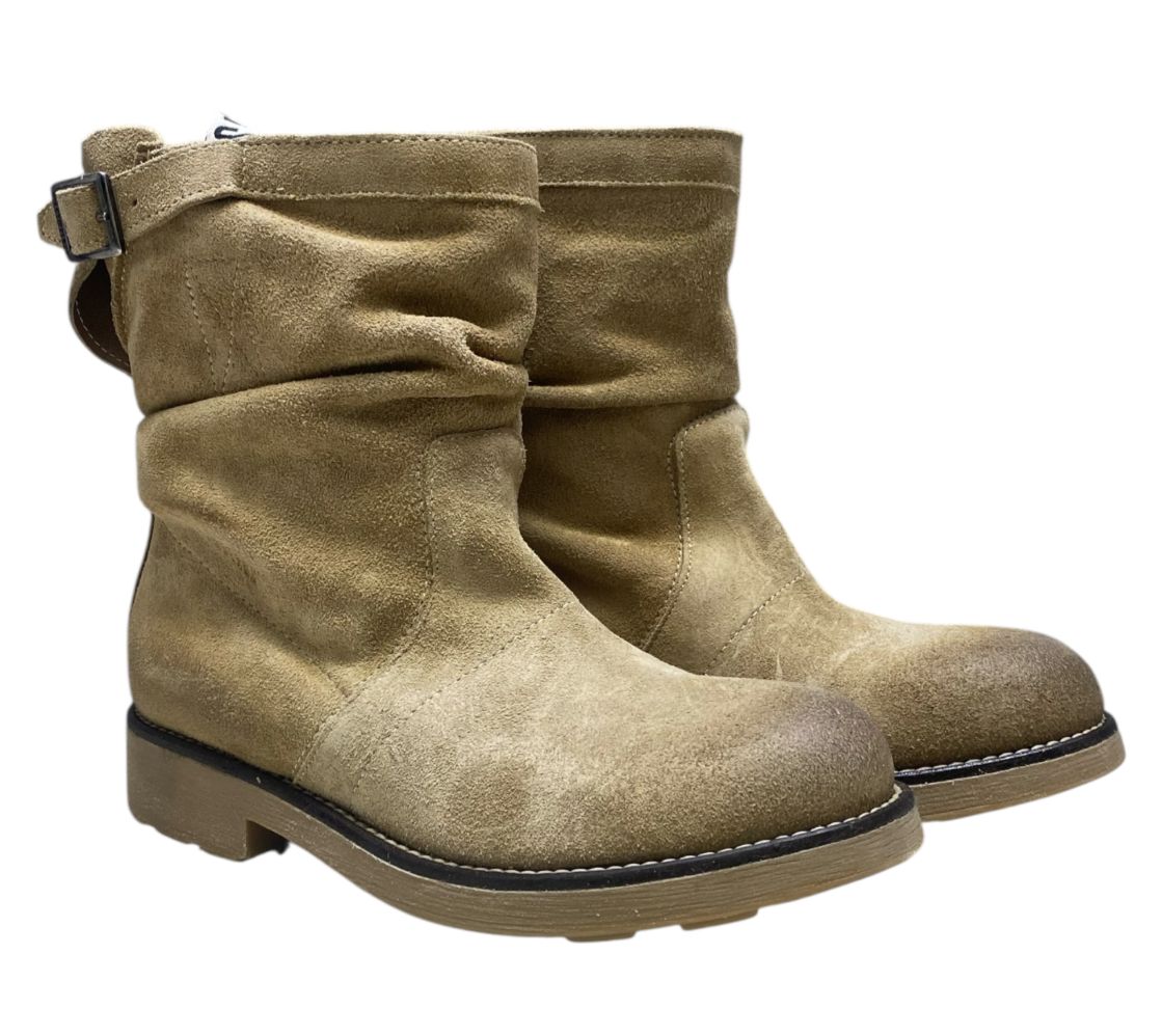 Stivaletti Donna “Bikkembergs” 1900/CP E  Pelle Beige/Avena