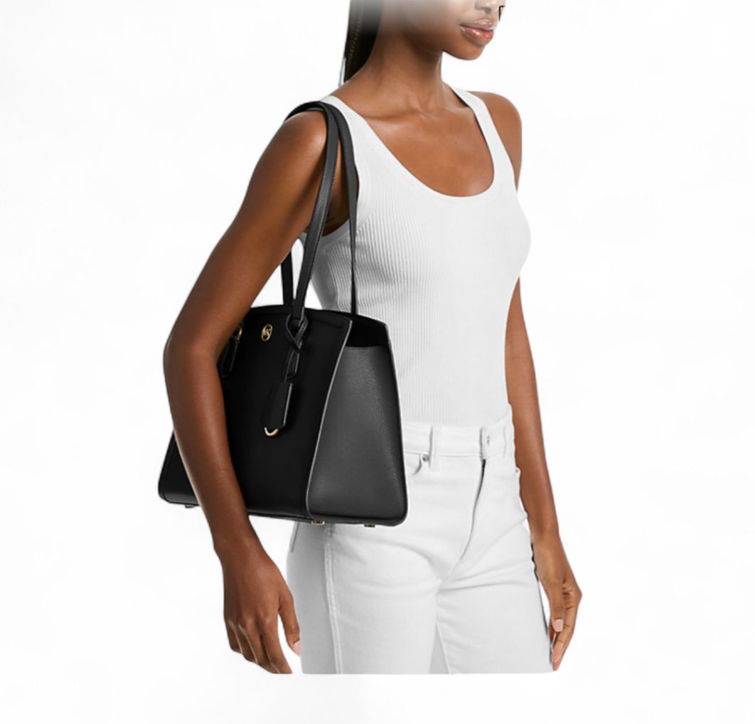 Borsa Donna “MICHAEL KORS” Chantal 30S4G7CT2 Tote Nero