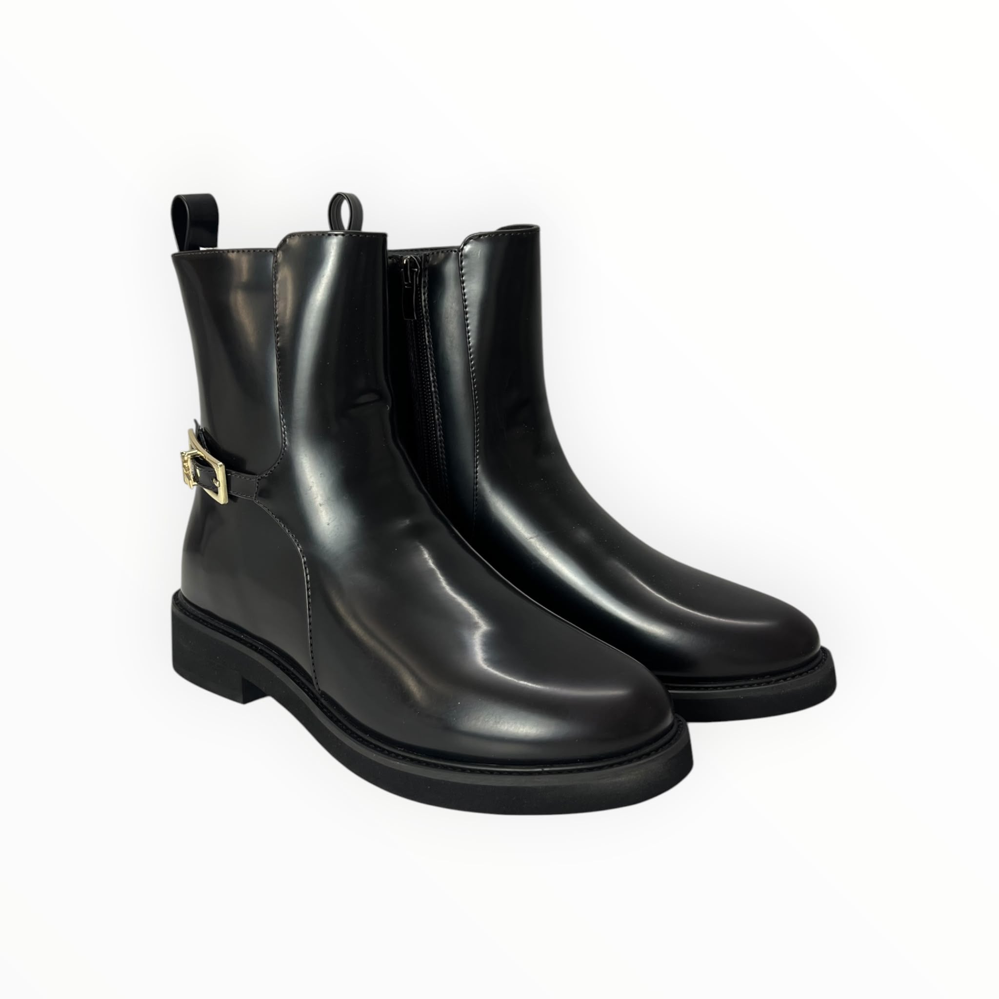Stivaletti Anfibio Donna “PATRIZIA PEPE" PPJ954.24  Nero