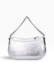 Borsa Donna “MICHAEL KORS” CARMELA  35F5S1QC5M SMALL POUCHETTE XBODY SILVER
