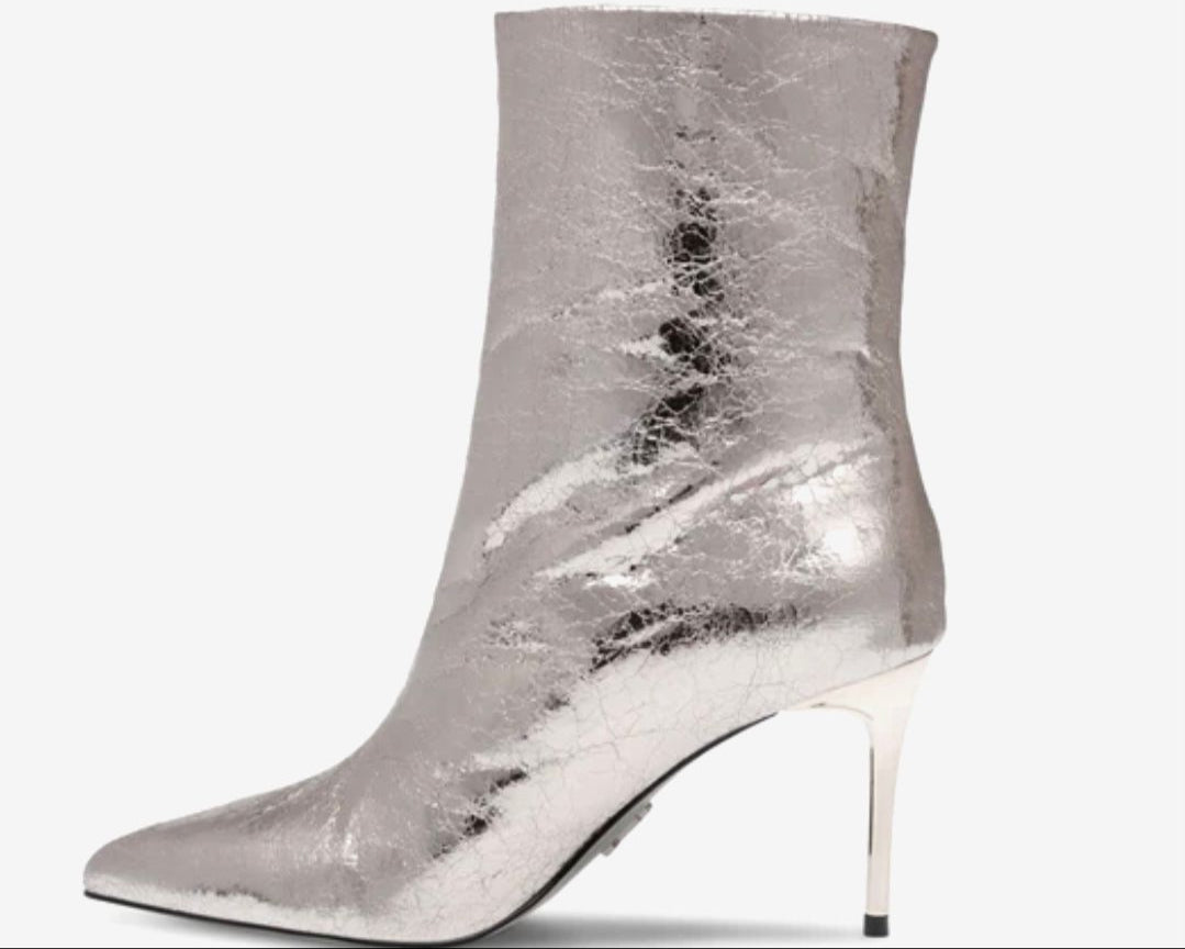 Stivaletti  “STEVE MADDEN” Donna LYRICALS PEWTER ARGENTO Autunno/Inverno 24/2025