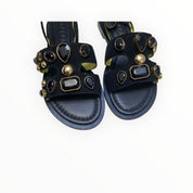 Sandali Donna “APEPAZZA” FLAMINIA S5FLAT07/STO Nero