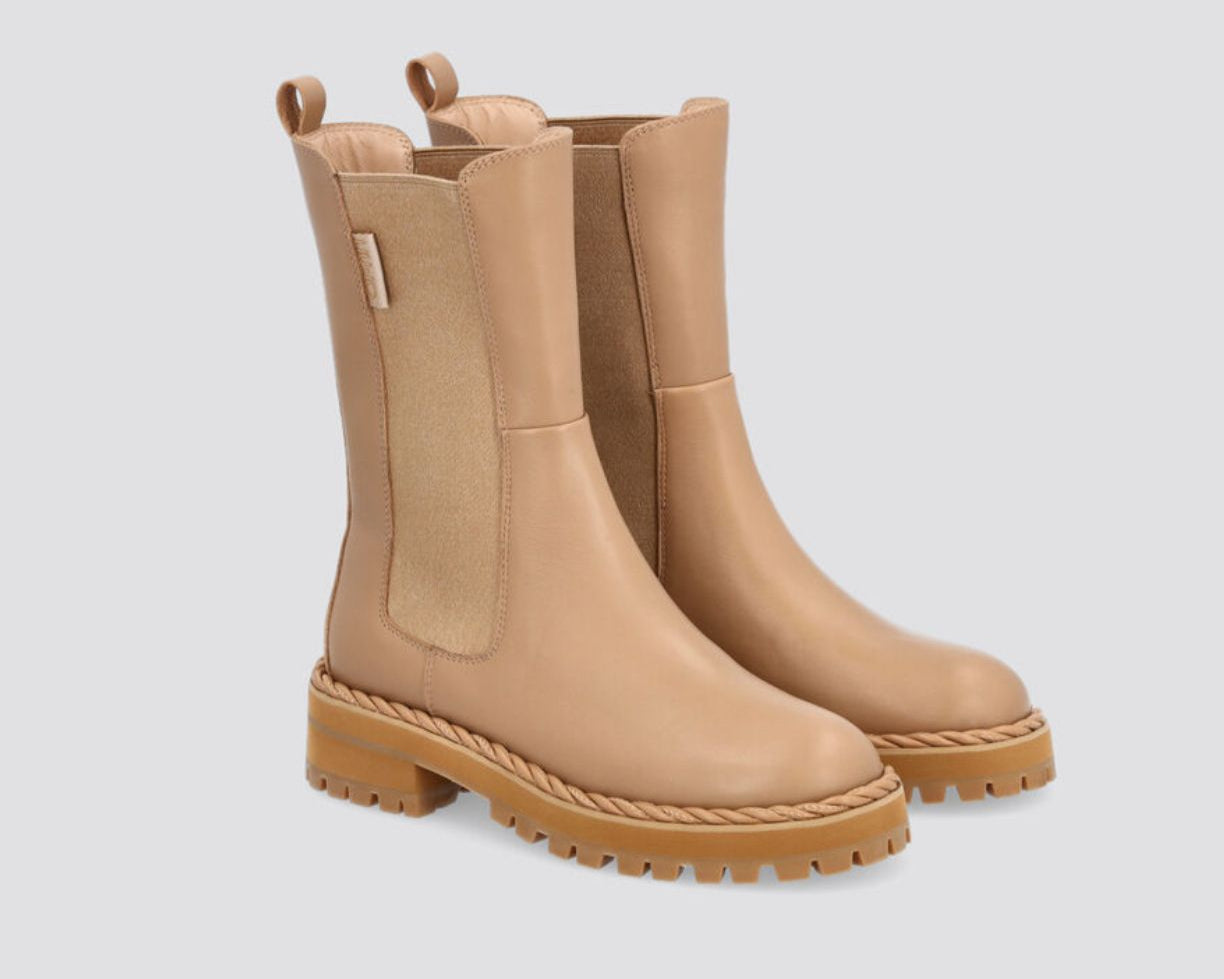 Stivaletti Beatles Donna “LIU.JO” Pink 178 Torchon Camel