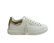 SNEAKERS DONNA "GUESS" GENUINE LEATHER BIANCO PRIMAVERA/ESTATE FL7RNO ELE12