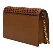 Borsa Donna “MICHAEL KORS” JET SET 32T4GJ6C8L  MEDIUM FLAP XBODY Pelle Marrone