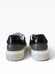 Sneakers Donna “PINKO ” SS0103P100 YOKO 21 NAPPA+ NYLON MONOGRAM MARRONE