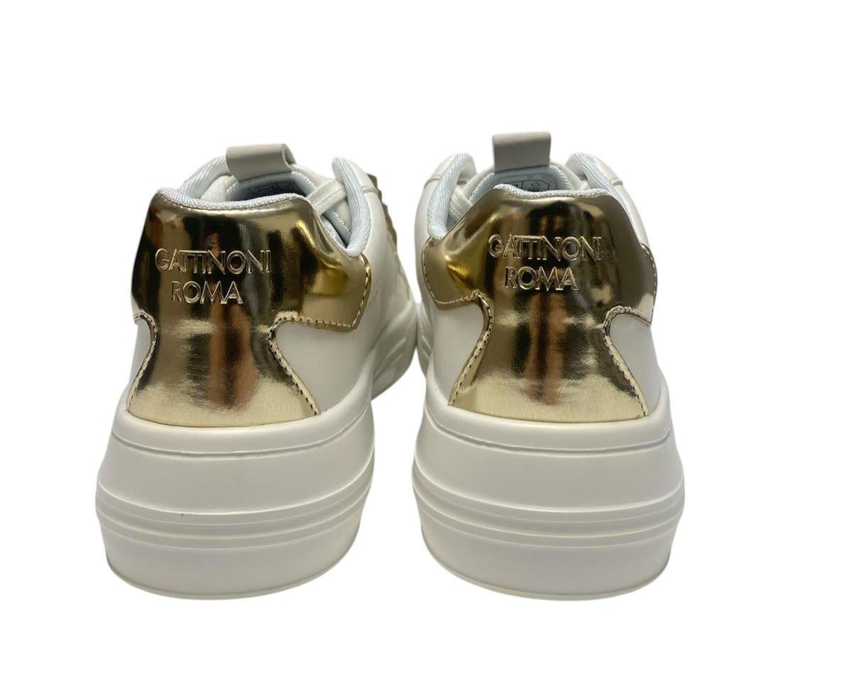 SNEAKERS DONNA “GATTINONI ROMA ” BROOME12 BIANCO
