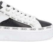 Sneakers Donna “Liu Jo” Silvia 66   Nero/Bianco