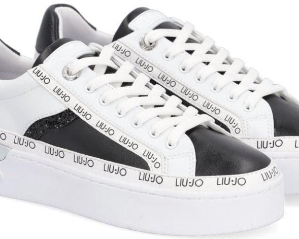 Sneakers Donna “Liu Jo” Silvia 66   Nero/Bianco