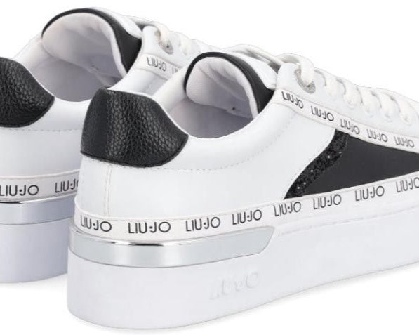 Sneakers Donna “Liu Jo” Silvia 66   Nero/Bianco