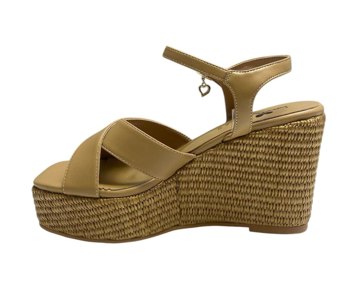 SANDALI ZEPPA DONNA “BRACCIALINI” BB90 PRIMAVERA ESTATE 2025 CUOIO NATURALE