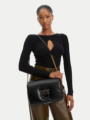 BORSA DONNA “PINKO ” LOVE CLICK PUFF CLASSIC SHEEP  NAPPA TRAPUNTATA NERO