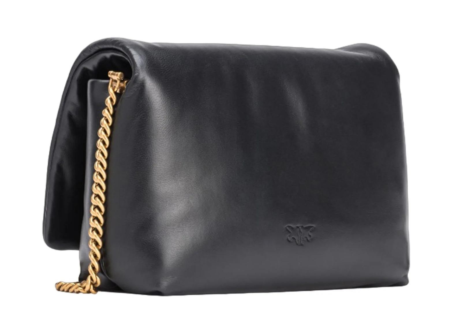 BORSA DONNA “PINKO ” LOVE CLICK PUFF CLASSIC SHEEP  NAPPA TRAPUNTATA NERO