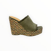 Sandali Zeppa Donna “PREGUNTA”2319508 003 Oliva/Verde