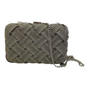 BORSA DONNA “MENBUR" 85143 0071 CLUTCH LAMINATO ORO