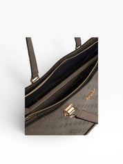 BORSA Donna “GUESS” DP9630919 Zarela Travel Dark Taupe