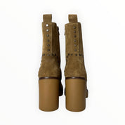Stivaletti Donna “APEPAZZA" F4AMBER05/SUE Adele Camoscio Cognac