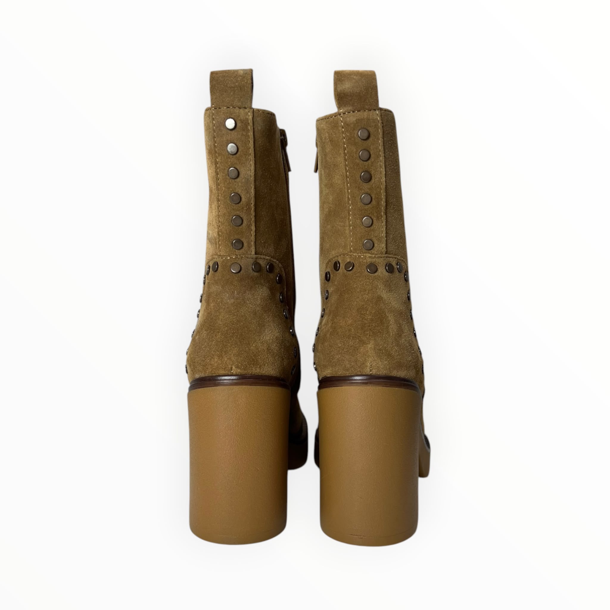 Stivaletti Donna “APEPAZZA" F4AMBER05/SUE Adele Camoscio Cognac