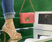 SANDALI DONNA “PINKO” SUNNY 03 C40 RASO CHAMPAGNE