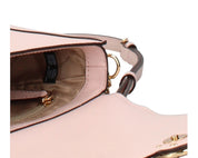 Borsa Donna “MICHAEL KORS” LEIDA 35S4G9GM8L MEDIUM FLAP MESSANGER Saffiano Rosa