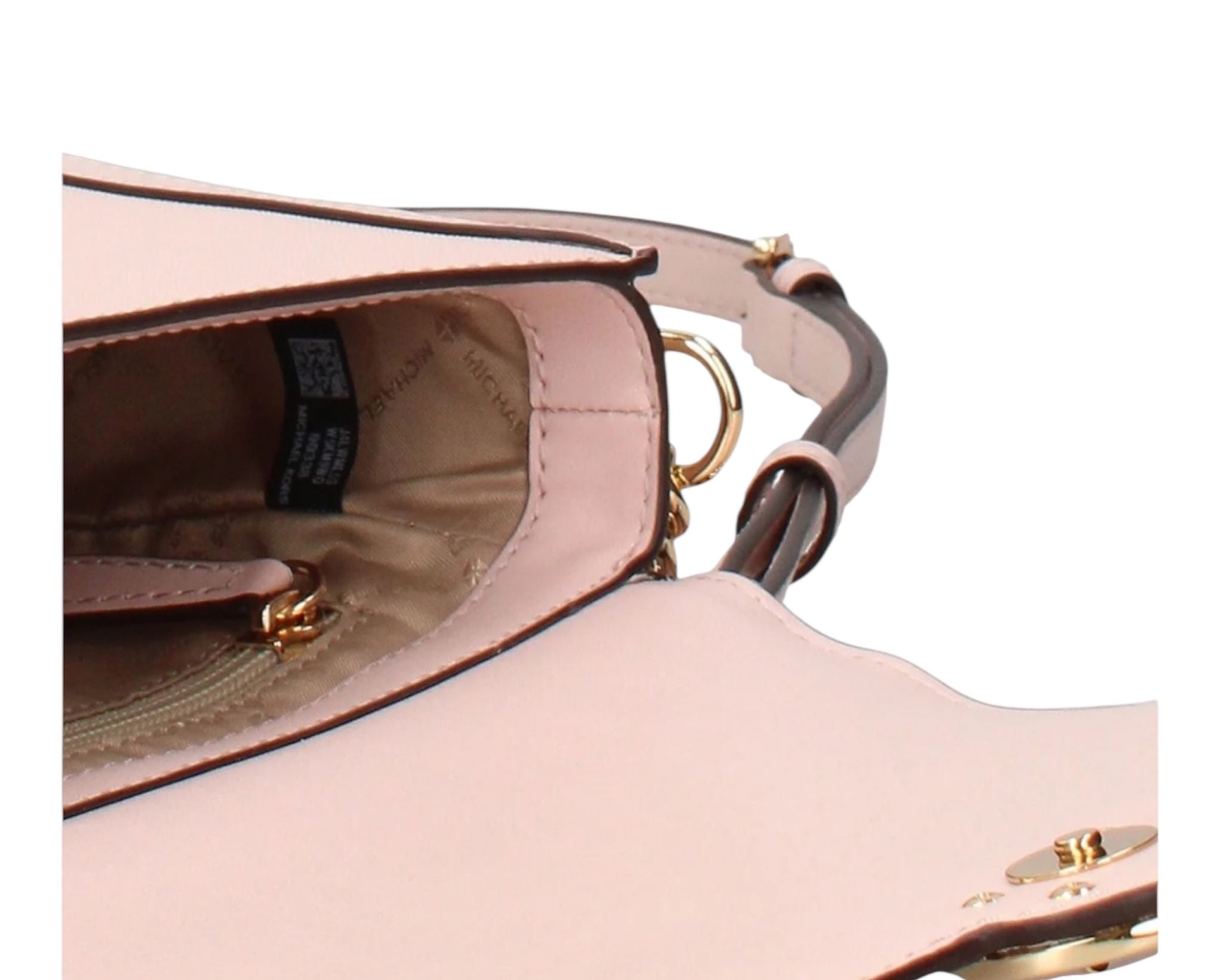 Borsa Donna “MICHAEL KORS” LEIDA 35S4G9GM8L MEDIUM FLAP MESSANGER Saffiano Rosa