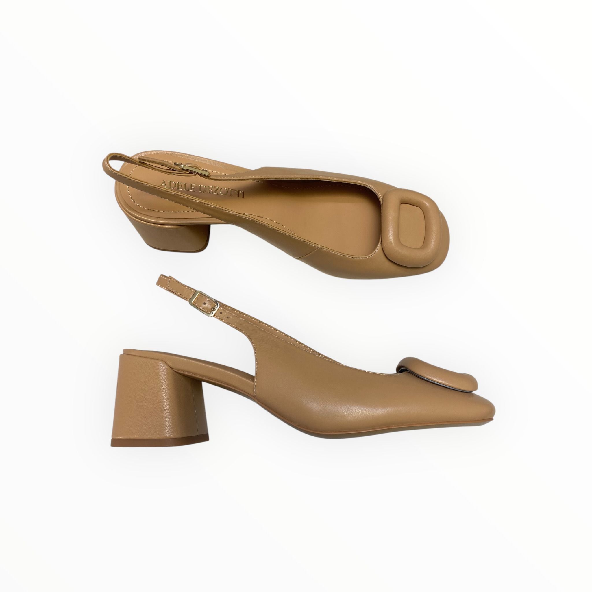 Dècollettè Chanel DONNA “ADELE DEZOTTI” Slingback BH0904X  Grano