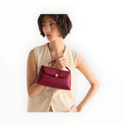 BORSA DONNA “FURLA” FUBMNWW00881PEO SFERA SOFT MINI CROSSBODY TOP HANDLE RODODENDRO  BORDEAUX