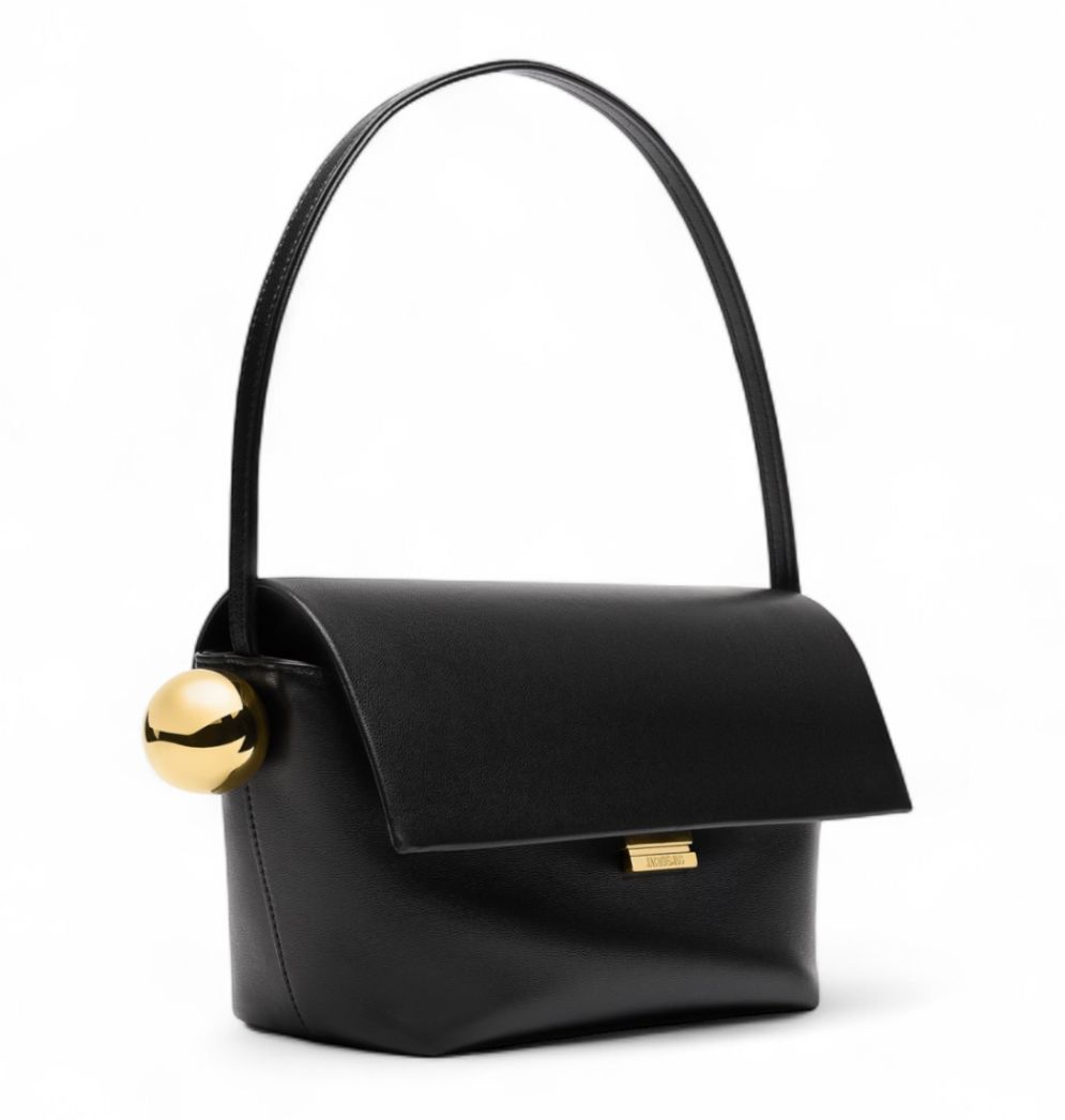 BORSA DONNA “JACQUEMUS" Il Rond Carré Nero