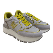 SNEAKERS DONNA “LIU JO” AMAZING 25 S1025 SUEDE/NYLON GRIGIO
