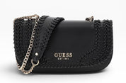 BORSA Donna “GUESS” NG966721 Tatum Intreccio nero