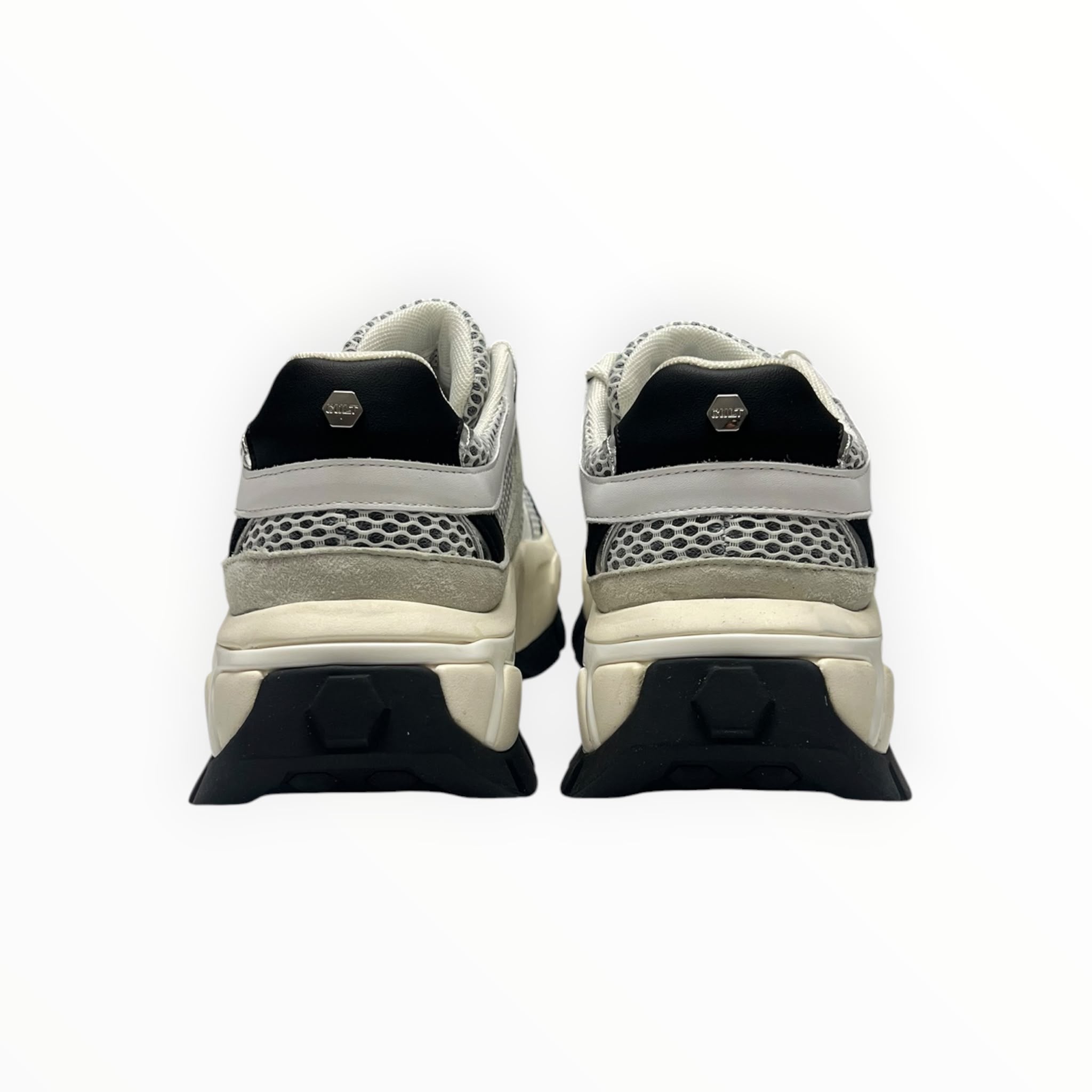 SNEAKERS DONNA “CULT” CLW445201 TAYLOR  LOW PELLE BIANCO/NERO