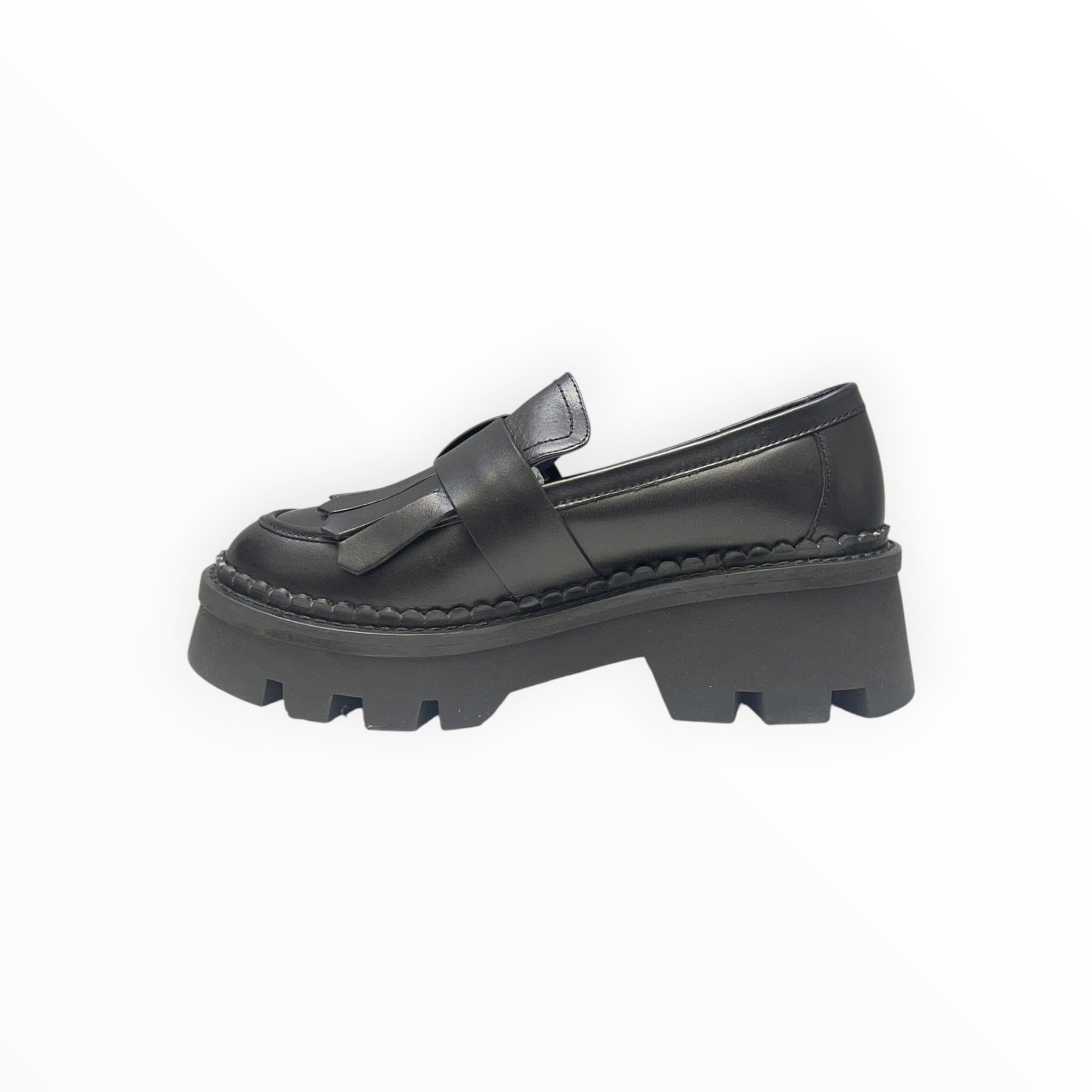 MOCASSINO DONNA “APEPAZZA ” NINA FANAOMI08/LEA VITELLO NERO