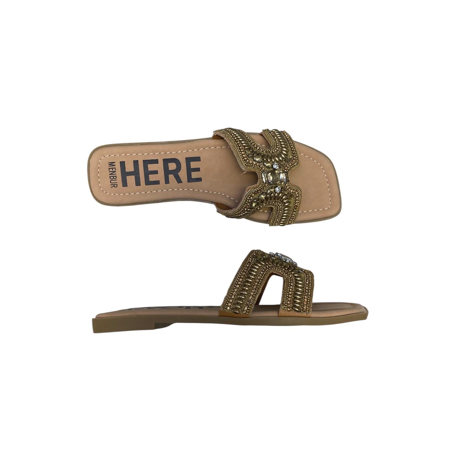 Sandali Ciabatte Donna "MENBUR" 25323 0095 Bronzo