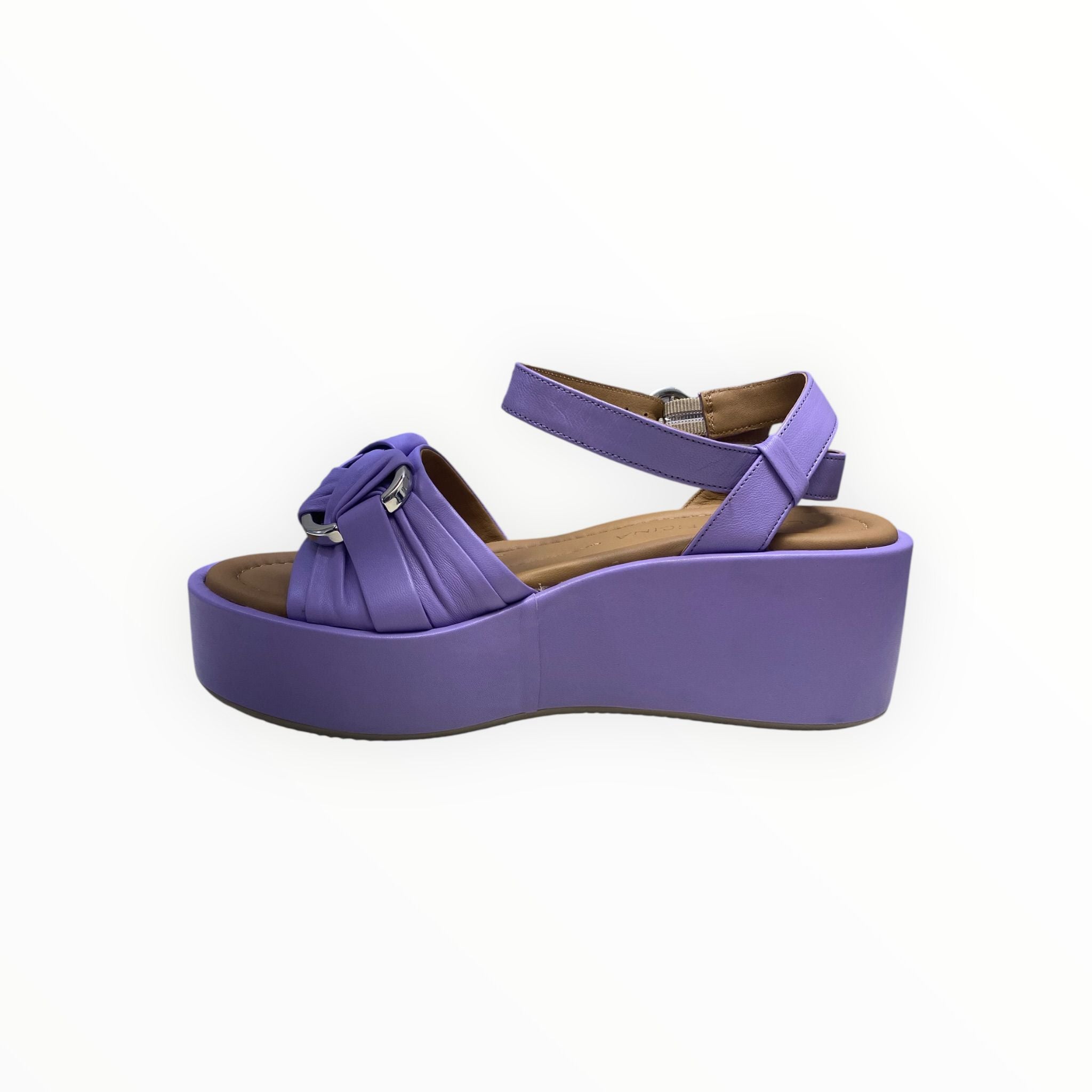 Sandali Zeppa DONNA “ALTRA OFFICINA” AO1404X Nappa Lilla